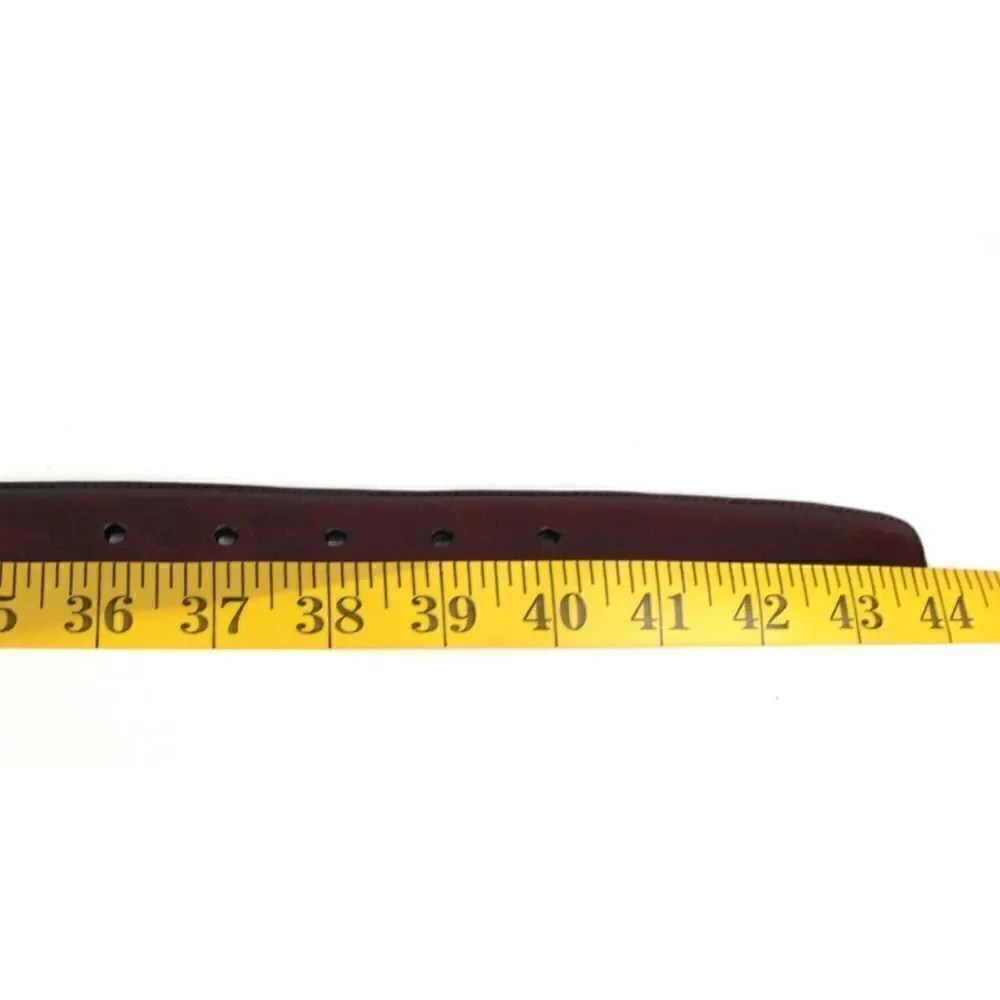 Men's Wearhouse BROWN GENUINE LEATHER 1 1/8